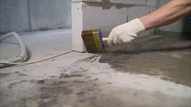 Crawl space vapor barrier installation in Howard City, MI